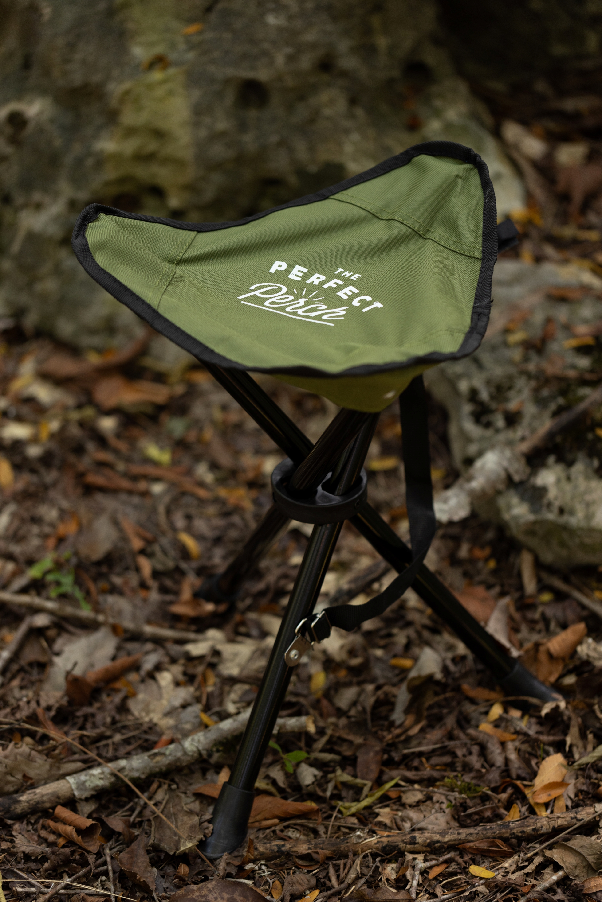 Campingpall Tripod med väska