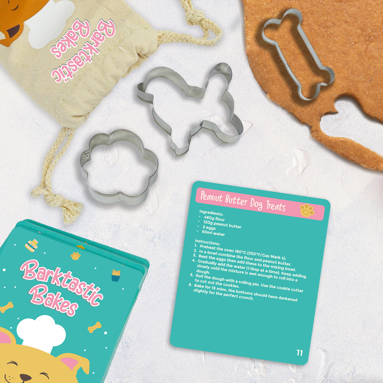 *Baka hundkex Barktastic Bakes
