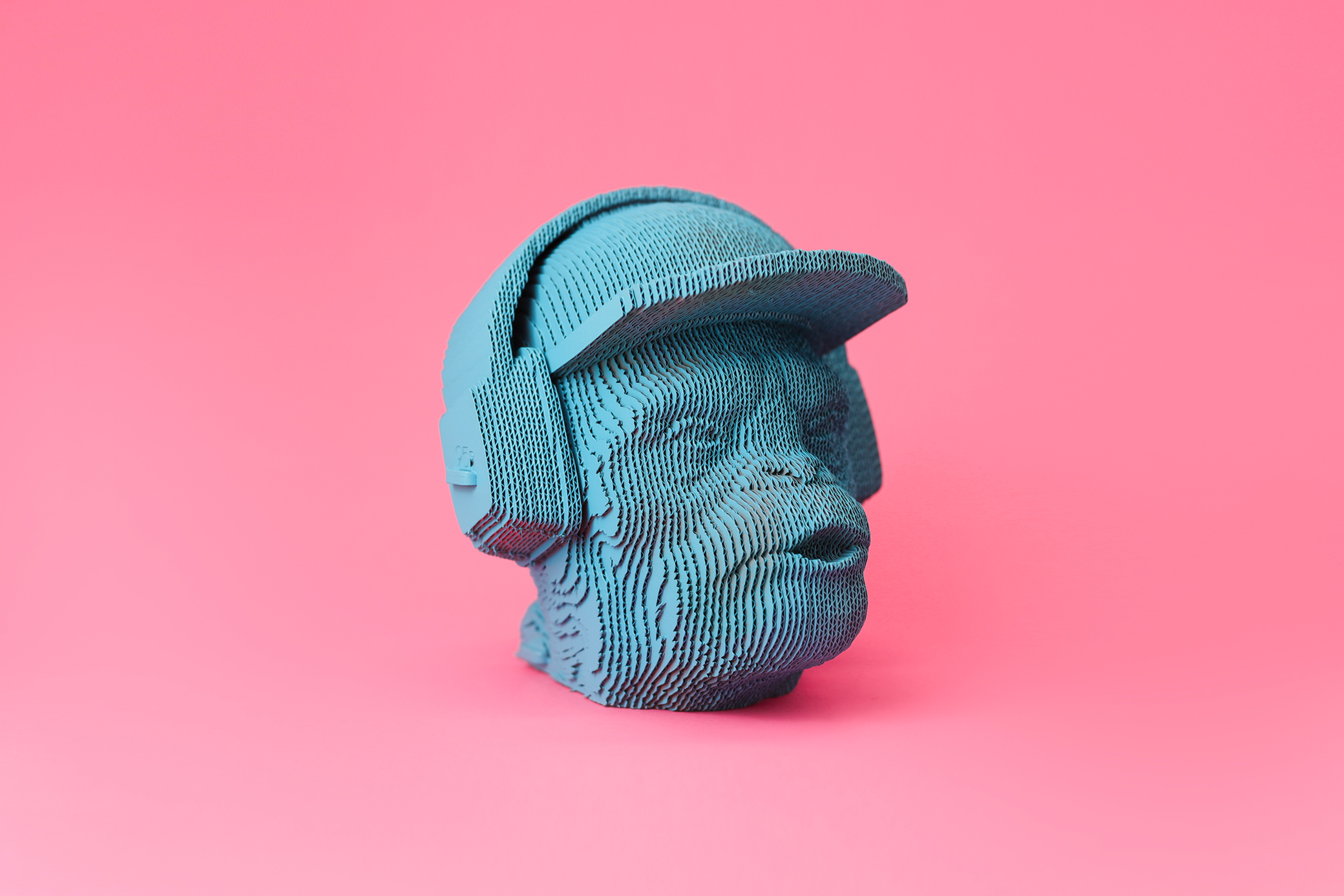 *Cartonic 3D Pussel TRE VISA APOR- Inte höra något ont