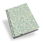 Skrivbok A5 Morris Modern Willow Bough - Turkos