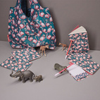 Tygkasse Easy Bag 2.0 Rosa Flamingo