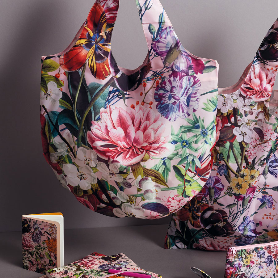 Tygkasse Stora Blommor, Easy Bag Fashion