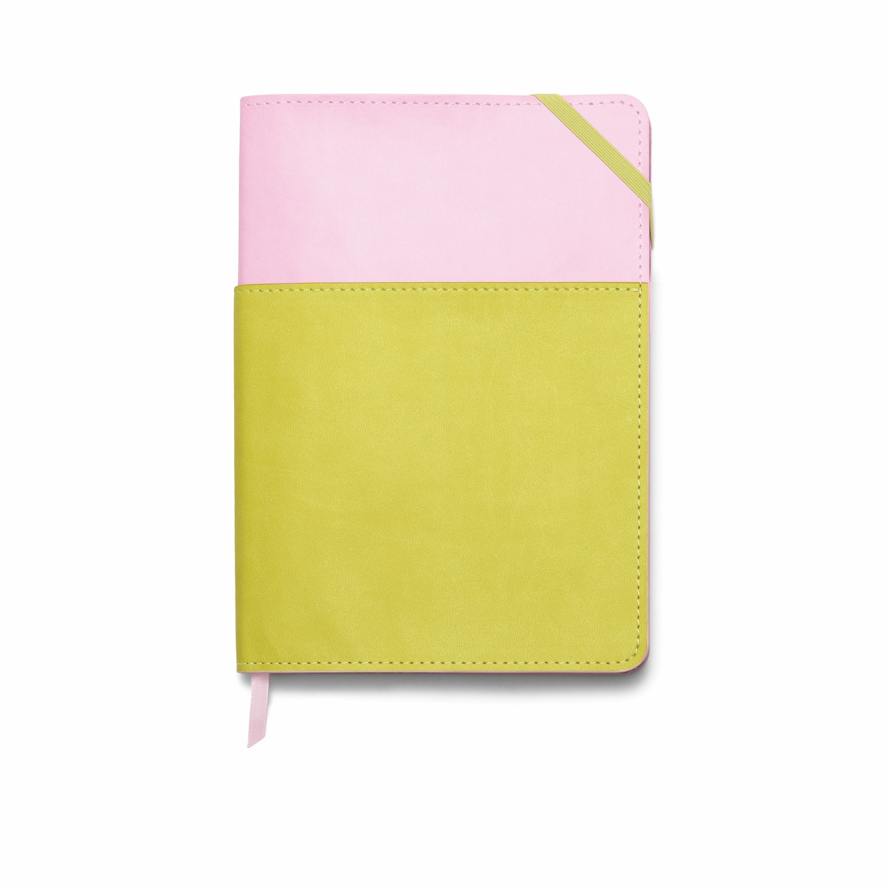 Notebook with Pocket Lilac & Matcha