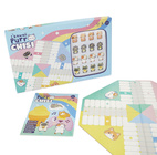Ludo Board Game,Kawaii Purrchisi,plastic/cartboard