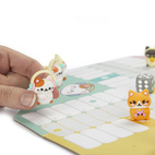 Ludo Board Game,Kawaii Purrchisi,plastic/cartboard