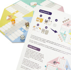 Ludo Board Game,Kawaii Purrchisi,plastic/cartboard