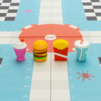 Spel Ludo's Diner