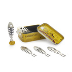Snack fork, Sardines, x6, tin