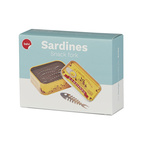 Snack fork, Sardines, x6, tin
