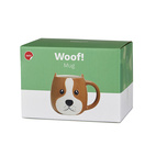 Mugg i keramik Woof!