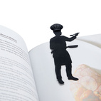 Bookmark,Wellington,black,plastic