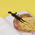 Bookmark,Wellington,black,plastic