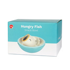 Skål för snacks Hungrig Fisk, blå keramik