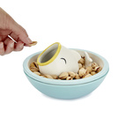 Skål för snacks Hungrig Fisk, blå keramik