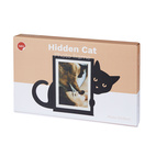 Frame,Hidden Cat,vertical,black,metal
