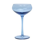 Glas Coupe The Lou- Set om 2-  Blå