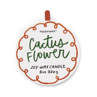 Adopo Flower Ceramic Candle - Cactus Flower Boxed