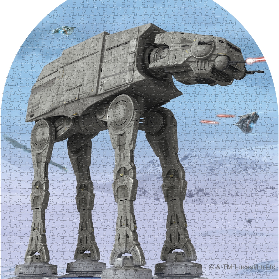 *Pussel Star Wars AT-AT