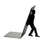 Bookend For many books black metal