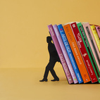 Bookend For many books black metal