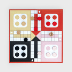 Spel i en Bok Ludo