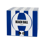 Ceramic vase Beachball. Blue 14 cm