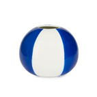 Ceramic vase Beachball. Blue 14 cm