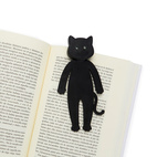 Boklampa Katt  i Svart silikon, Meow