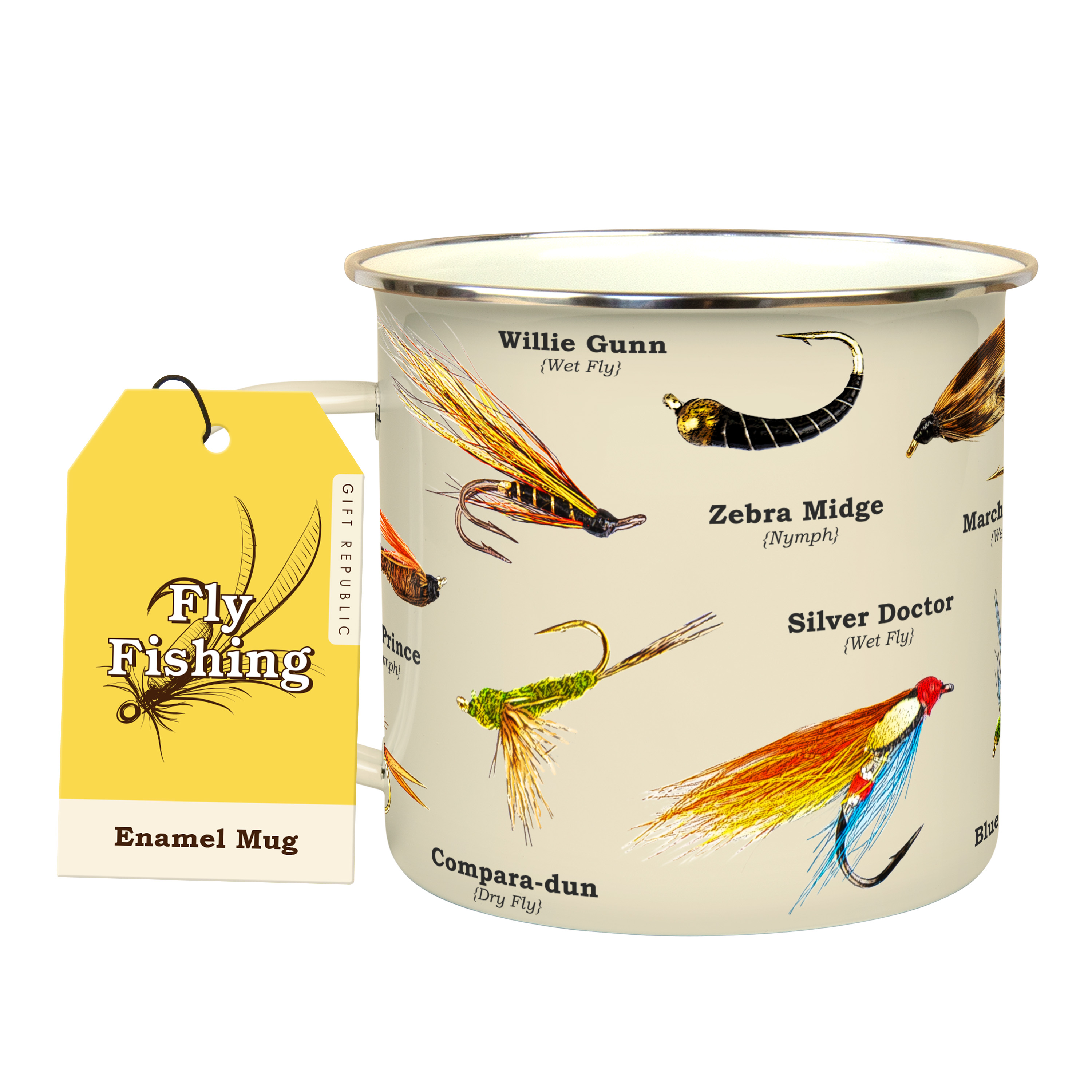 Emaljmugg Flugfiske