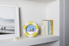 Photo Frame Floats, Yellow/White