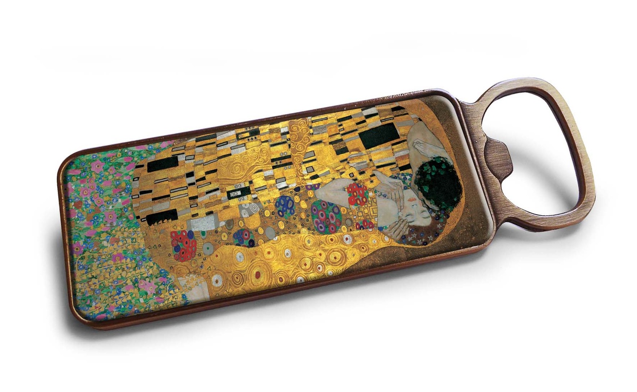 Bottle opener, printed with resin surface and magnet