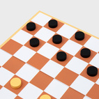 BOXO CHECKERS SET