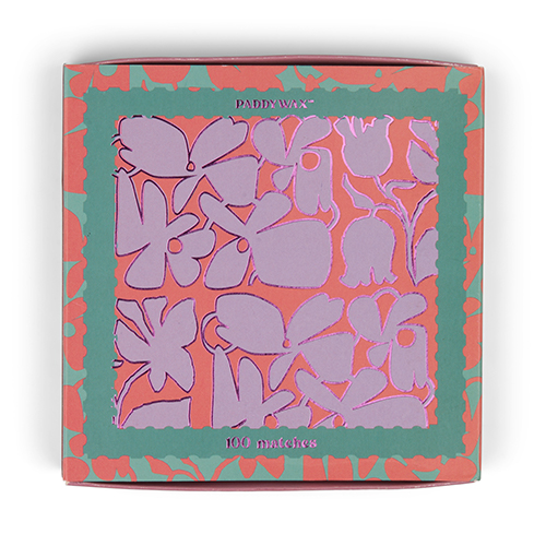 Tändsticksask Jumbo Abstract Floral