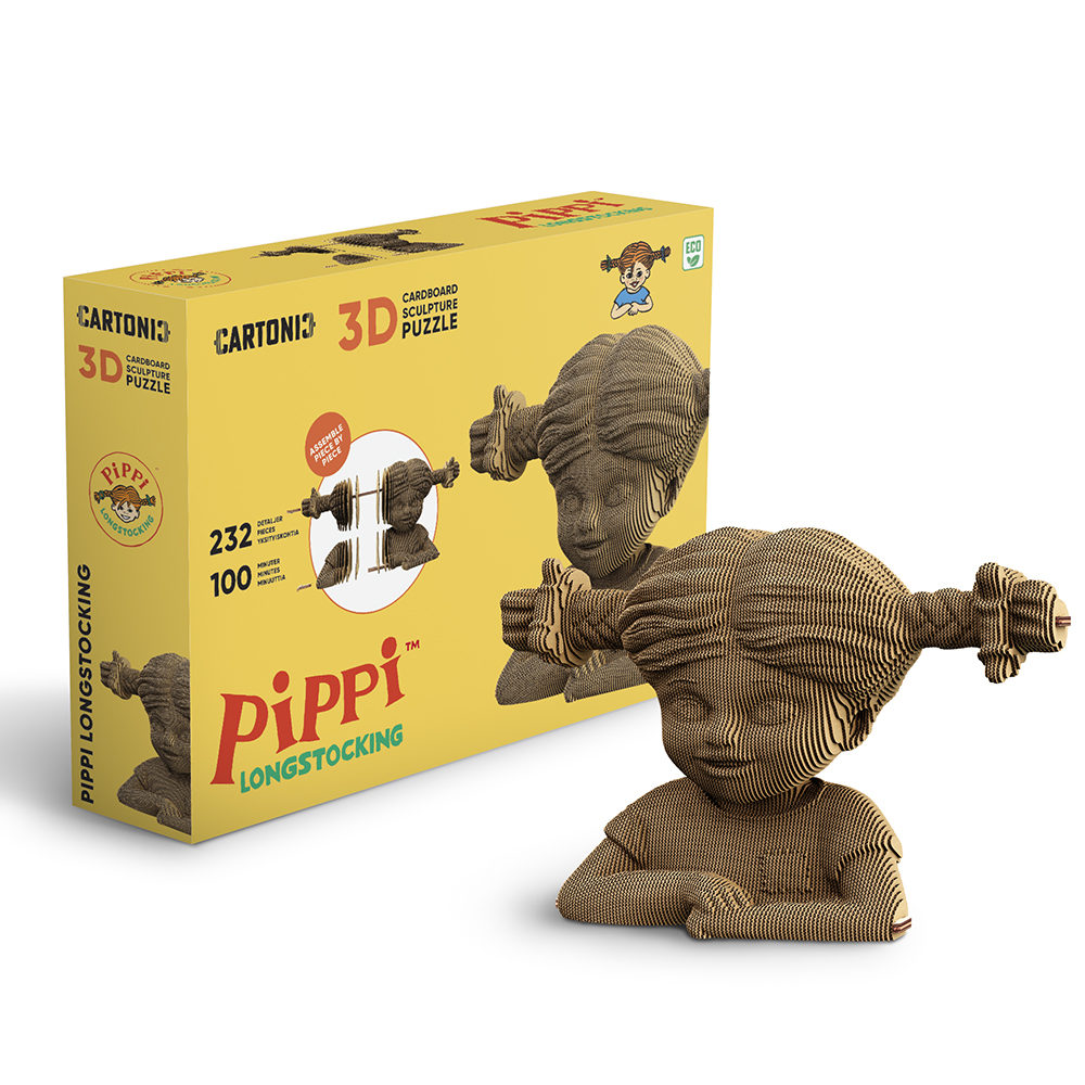 Cartonic 3D Pussel Pippi Långstrump