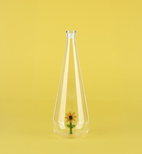 Flaska Botanical Solros 1,0l, Borosilikatglas