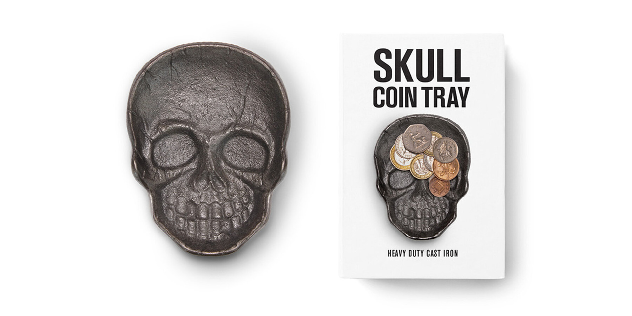Coin tray Skull