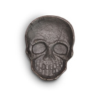 Coin tray Skull