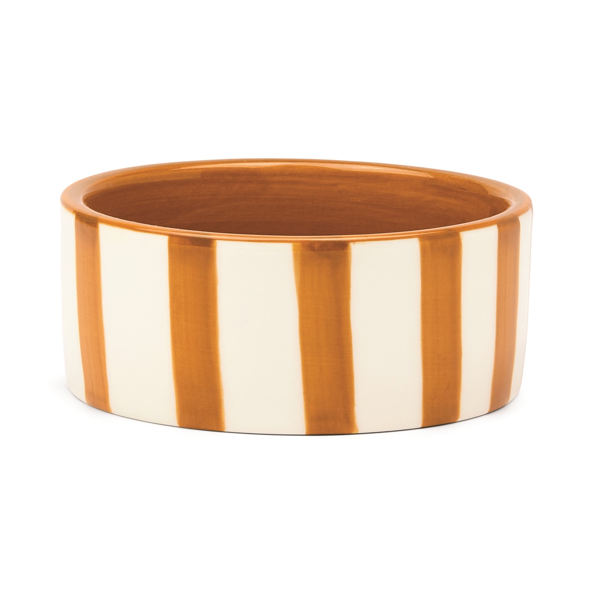 Vinunderlägg Izzy Wine Coaster - Gul rand