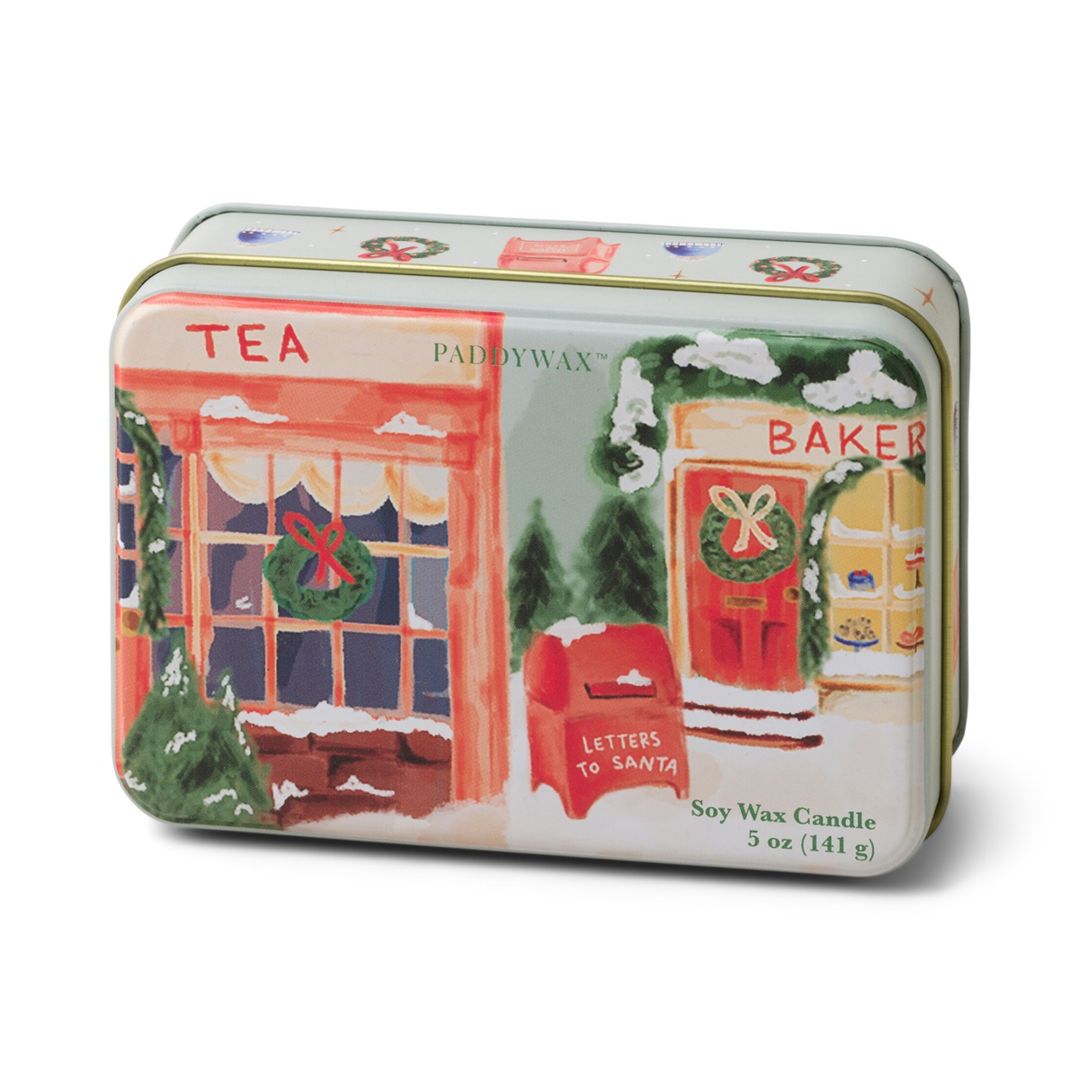 Doftljus med Julmotiv Storefront - Sweet Orange & Fir