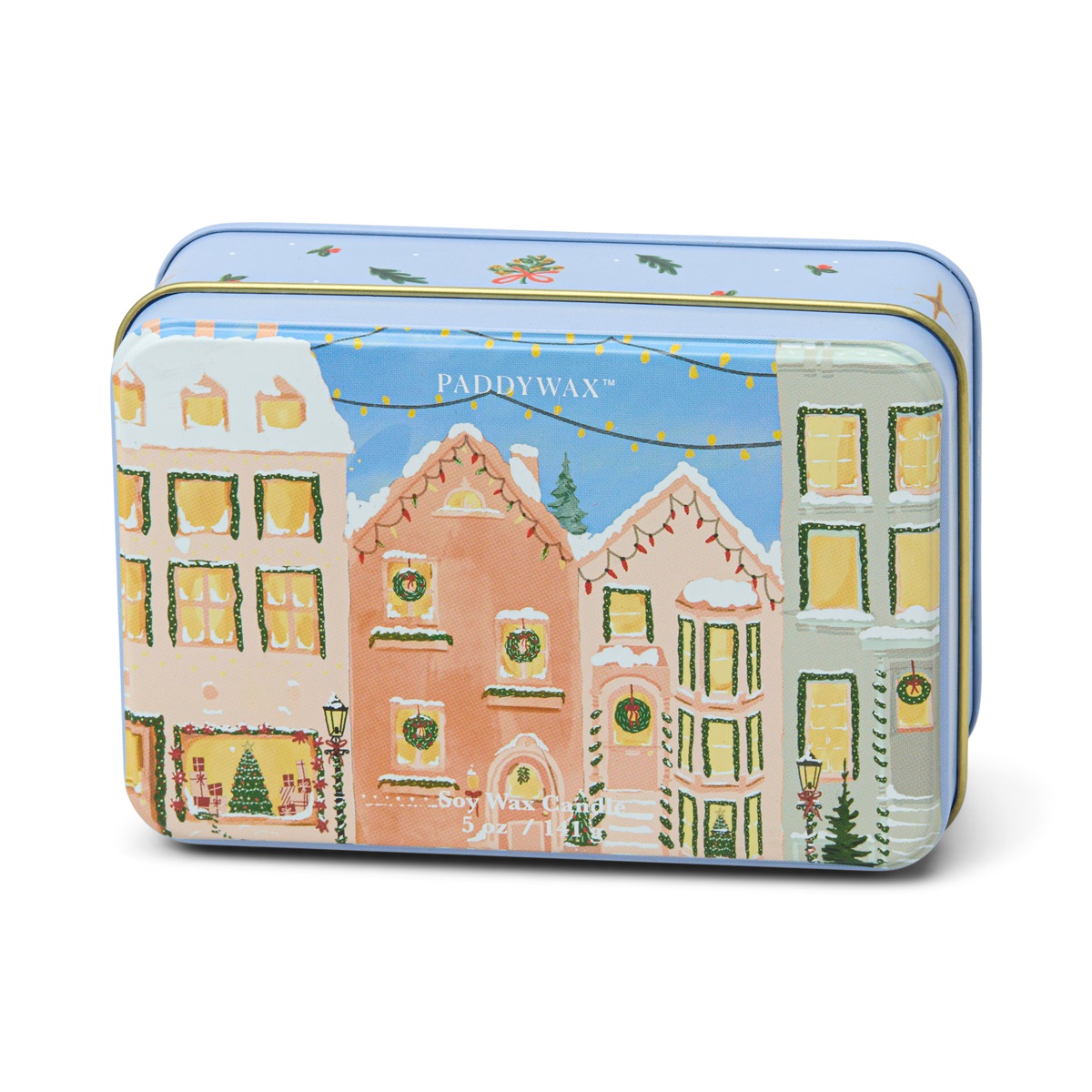 Doftljus med Julmotiv Christmas Village - Gingerbread & Vanilla