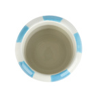 Ceramic flower pot Floats, multi-colored 12 cm