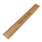 Wooden ruler 30 cm, Runes