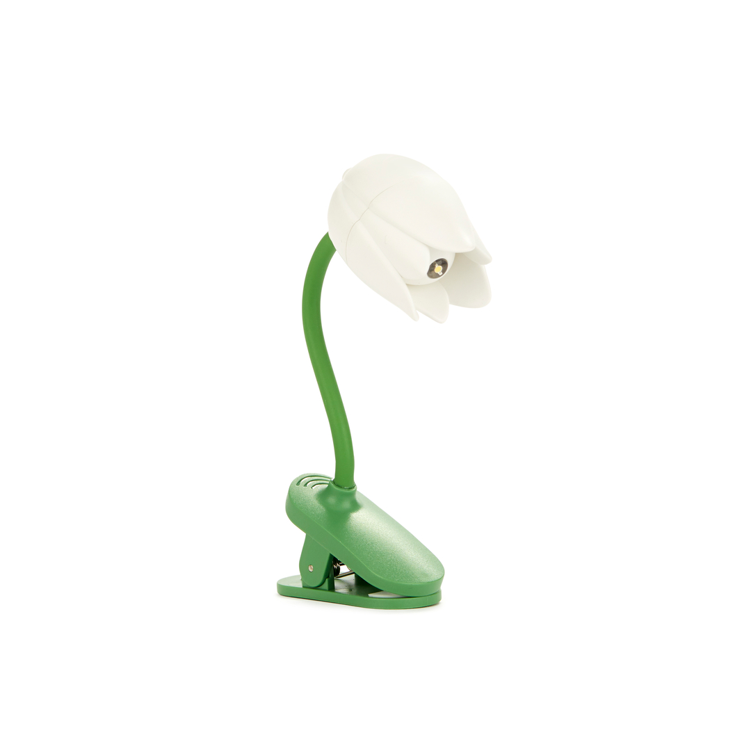 Boklampa Tulpan, Vit