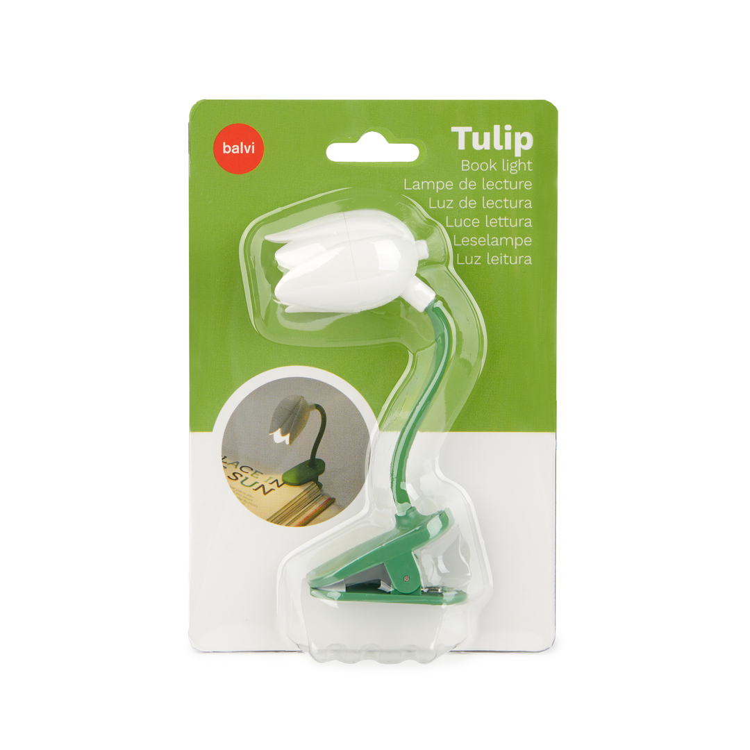 Boklampa Tulpan, Vit