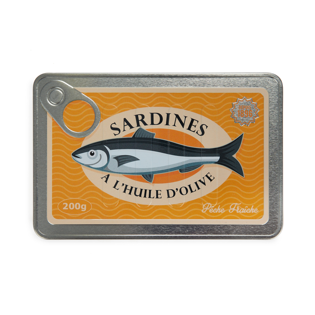 Anteckningsbok Conserverie, Sardines