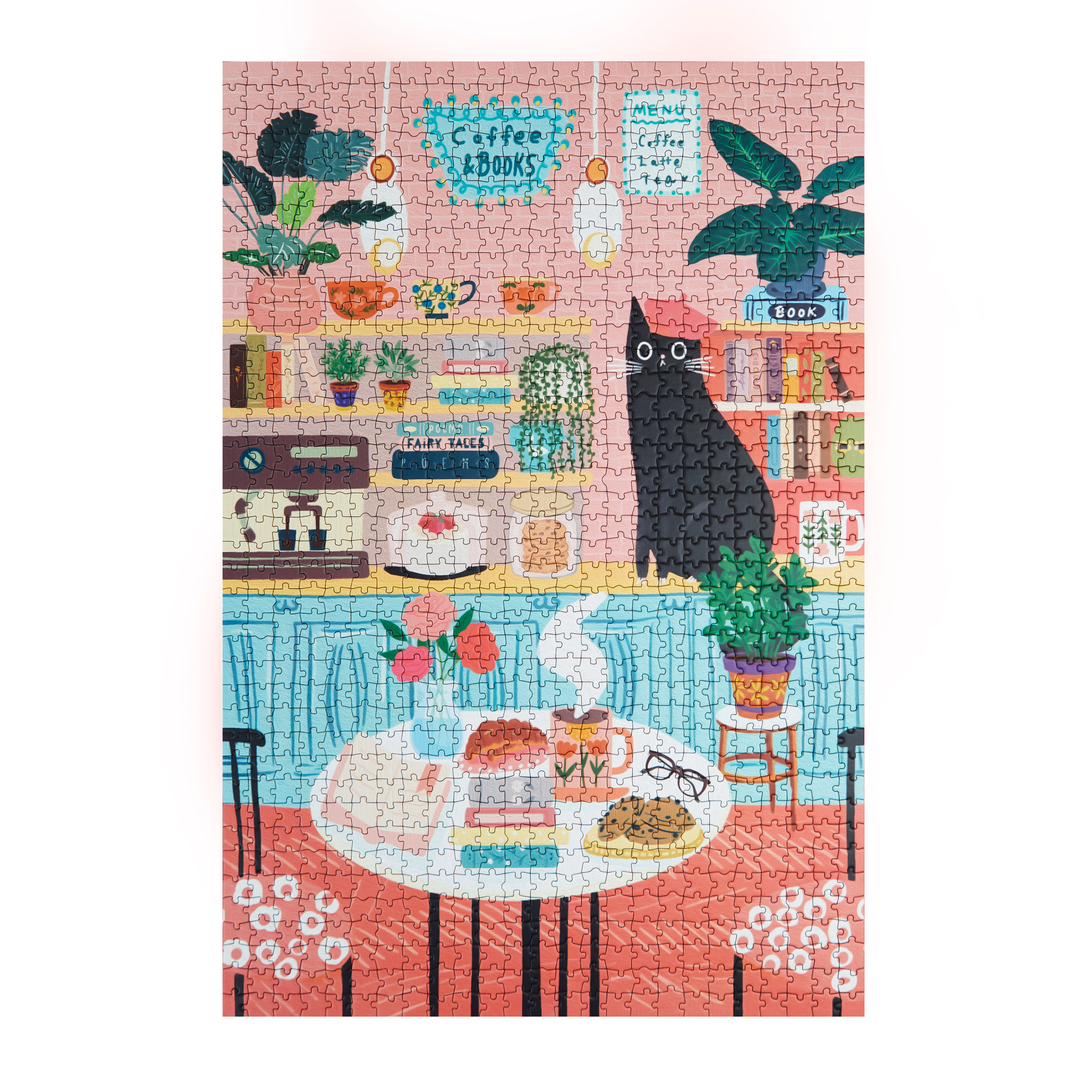 Pussel Cat Café, 1000 bitar