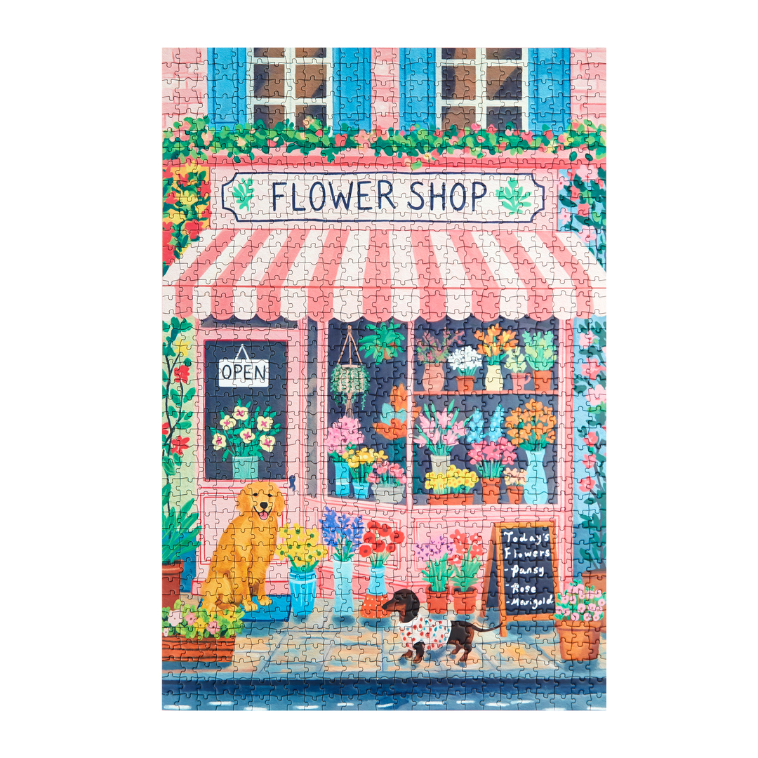 Pussel Flower Shop, 1000 bitar