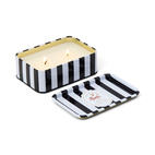 Doftljus plåtask Adopo - Black Cedar & Fig