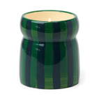 Doftljus Cabana Grön/Marinblå Randig - Balsam Fir