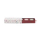 Presentset Doftljus i Räfflat Glas (3x 56 g) . Winter Berry, Pink Peppermint & Balsam Fir